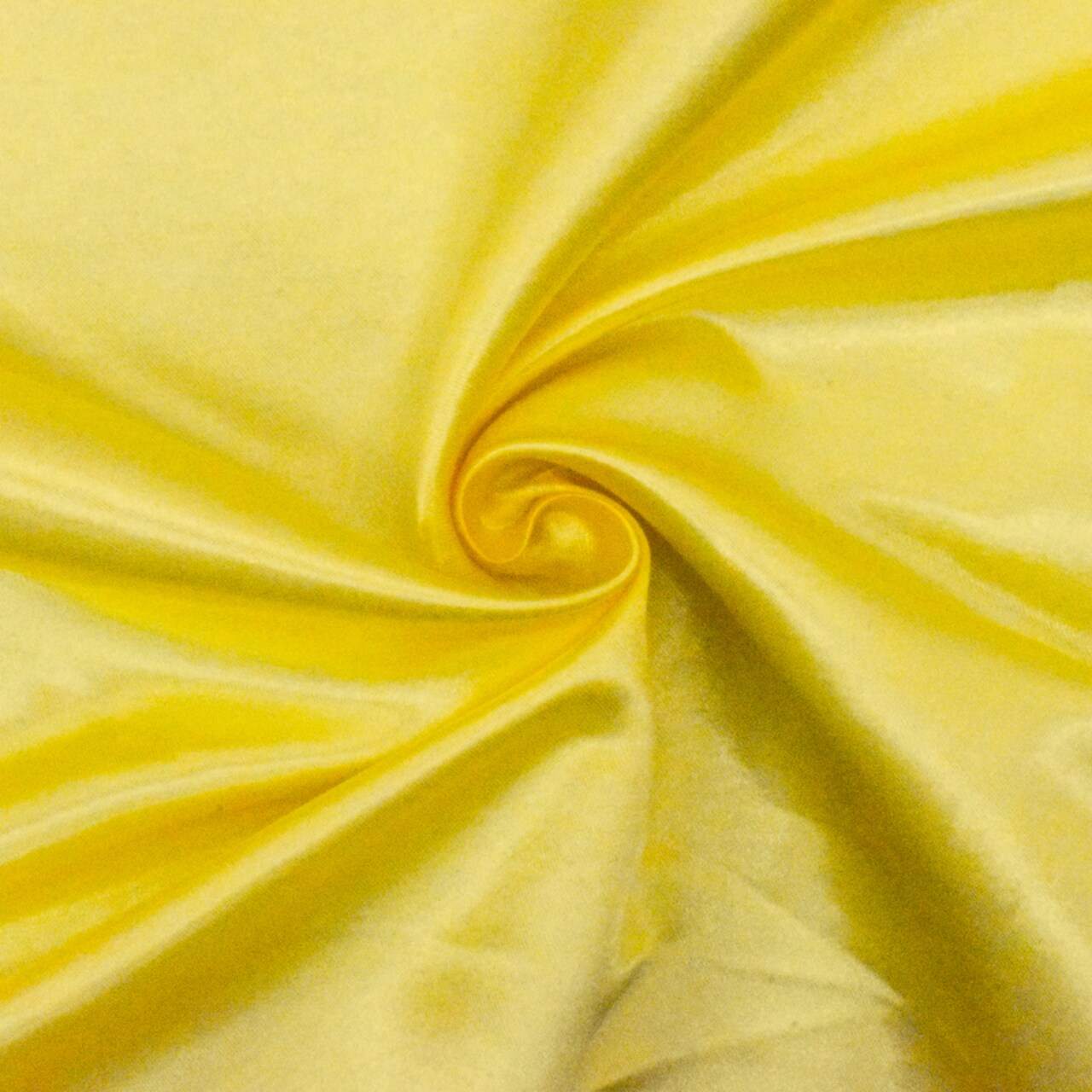 Star Yellow Solid Poly Antique Satin Woven Fabric By the Yard